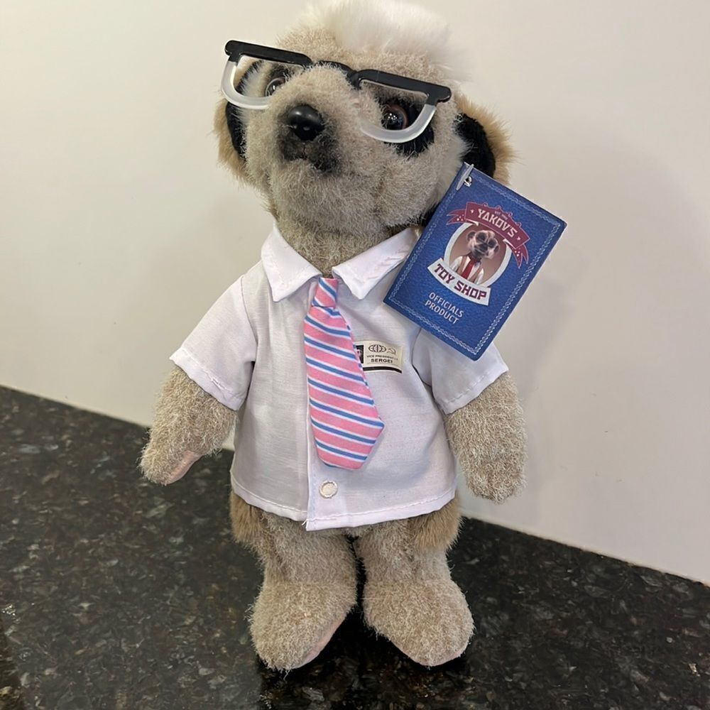 Sergei Meerkat Yakov's Toy Shop Compare The Meerkat Plush